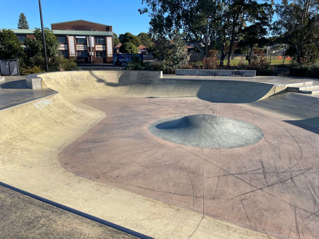 シドニーオーストラリアのロックデイルスケートパーク