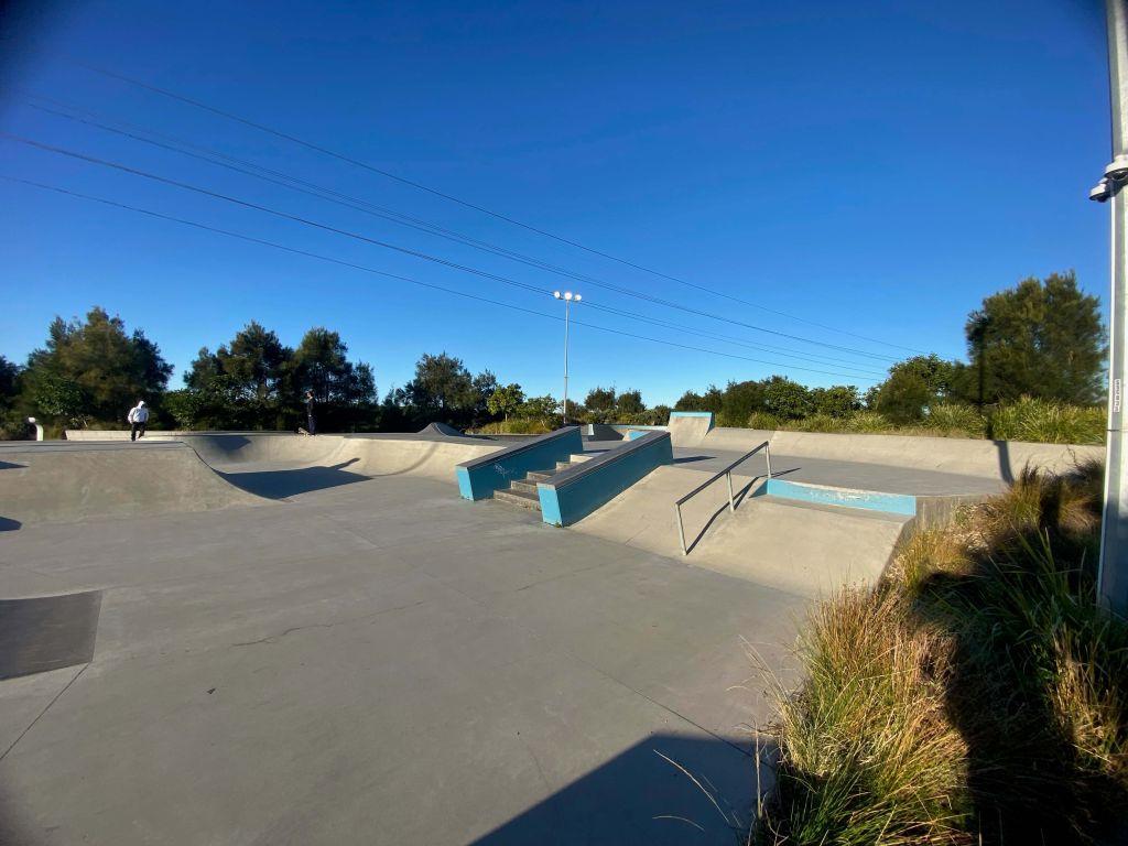 オーストラリアのグリーンヒルズスケートパーク