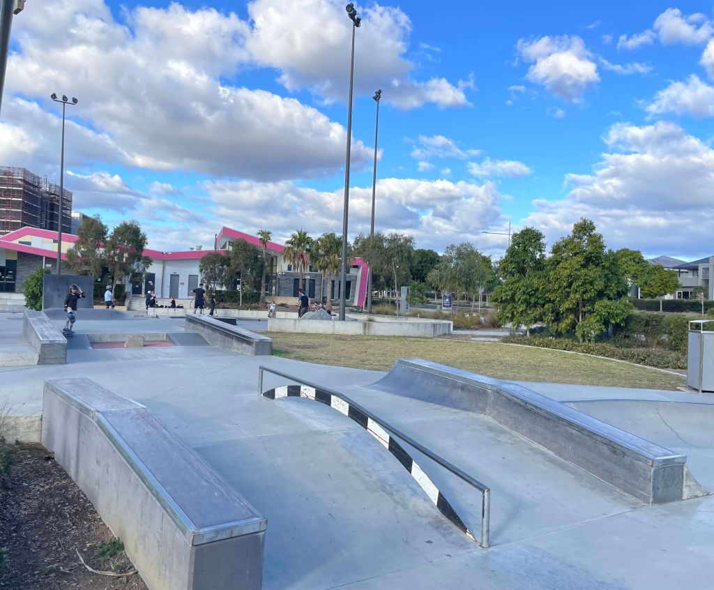 オーストラリアのオーランスケートパーク