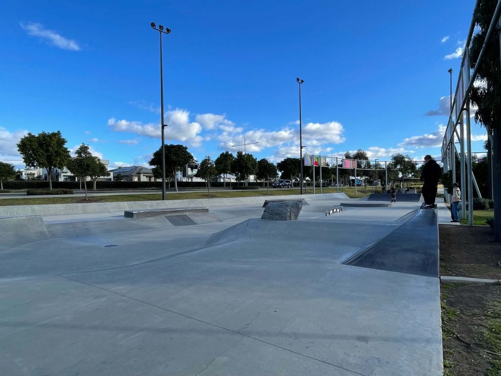 オーストラリアのオーランスケートパーク